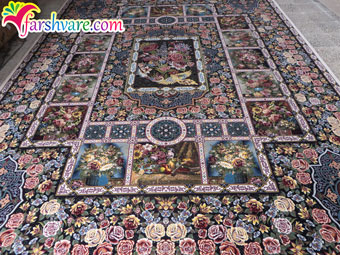 Persian Rug cream color carpet