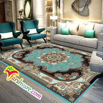 Blue Carpet At Home Decoration Persian Carpet