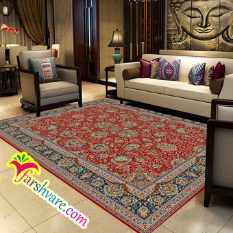 Iranian carpet red carpet at home decoration