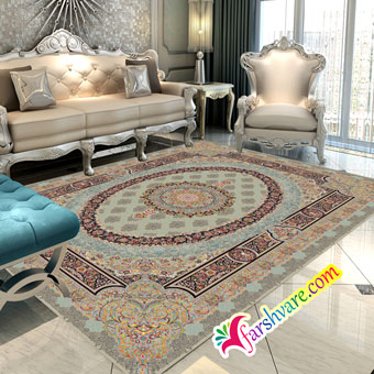 Persian carpet of florence design in decoration