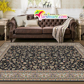 Iranian carpet for house with Afshan design at decoration