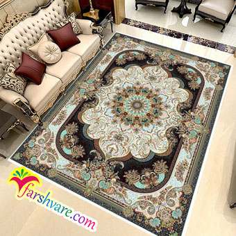 cream carpet of Nastaran design at home decoration