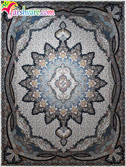 Machinery Carpet , Machine Woven Carpet Of Iran , Cream Carpet