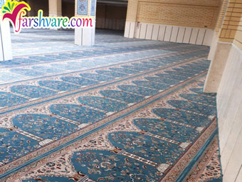 خرید سجاده فرش مسجد آبی از کارخانه فرش سجاده ای کاشان