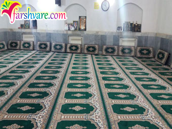 نمونه مسجد فرش شده